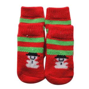 China Custom logo, design cute cotton pet socks with jacquard logo wholesale