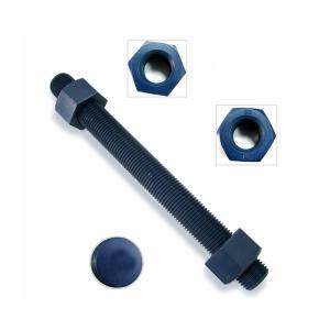 China ASTM A193 Hex Head Bolts M54 Titanium Stud Bolt Black wholesale