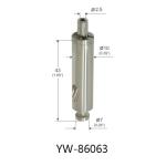 M6*1 Female Thread Nickel Surface Steel Cable Gripper Accessories YW86060