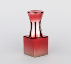 China UV Color Empty Nail Polish Glass Bottles 8ml 10ml 12ml With Brush / Cap wholesale