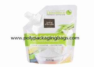 China Independent Spouted Pouches Packaging For Beverage Industry Stand Up Spout Pouch Bag wholesale