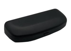 China Black Beige Inside PS Flocking Hard Case Eyeglass Case wholesale