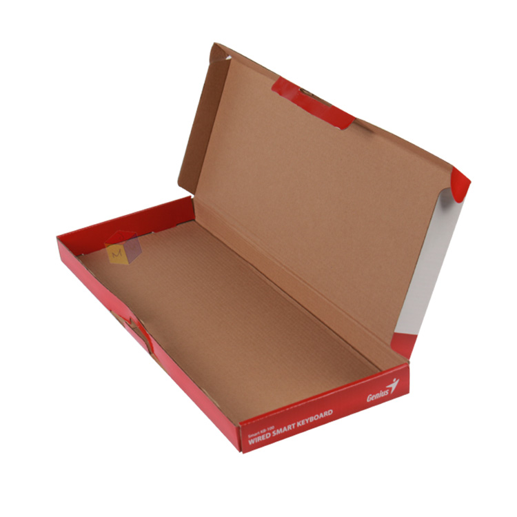 Matt Lamination Corrugated Skateboard Shipping Box Eco Friendly Handmade