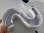 ET20C Acrylic 3D Signage Letter Edge Channel Letter Notching Flanging Bending