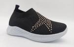 Knitting Diamond Pentacle Children'S Sport Shoes Lightweight Breathable Upper