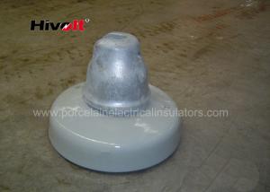China 240KN Normal Type Porcelain Suspension Insulator Shock Resistance wholesale