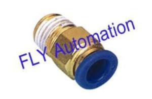 China PC Pisco Straight One Touch Zinc Brass Compression Pneumatic Tube Fittings wholesale