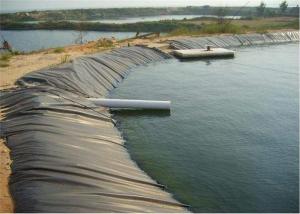 China 1mm Ldpe Polyethylene Geomembrane For Fish Farm Pond Liner wholesale