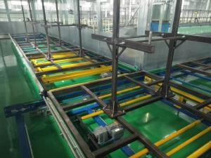 China PAC500 Tray Friction Accumulator 1000kg/M 1200mm Pallet Flow Conveyor wholesale