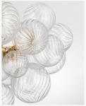 Talia Small Ceiling Light Chandelier Dining Room Plug In Brass Crystal