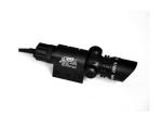 Tactical green beam laser sight with rail mount