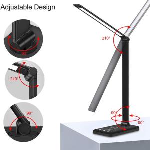 China 2in1 Foldable Desk Lamp 10W QI Wireless Charging Pad wholesale