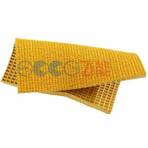 China IAAF Rubber Tartan Running Track Yellow Prefabricated wholesale