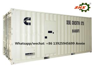 China Three Phase 1000KW Industrial Container Diesel Genset Water Cooled 400V wholesale