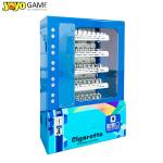 Coin acceptor internet vending machine with coin bill and credit card reader