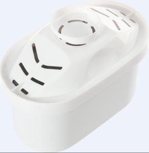 China White Color Water Filtration Pitcher , Alkaline Water Pitcher PP Cartridge Housing wholesale