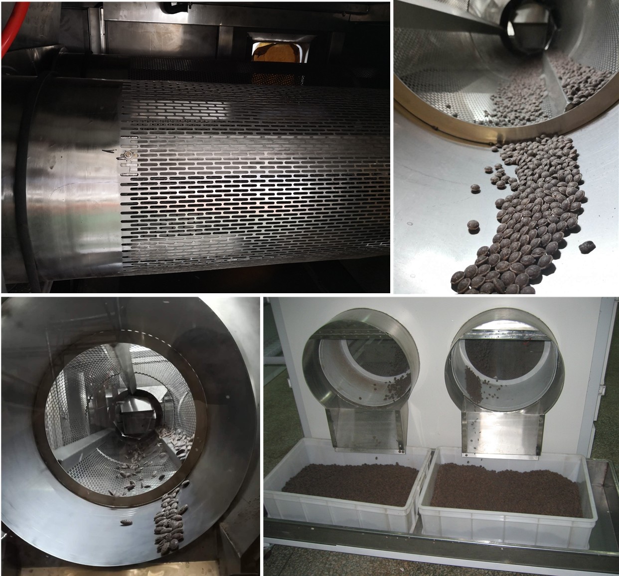 Lentil Forming 200kg/H Chocolate Bean Production Line