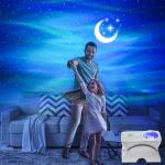 2700K 5V 1A Starry Sky Laser Light Smart For Kids Birthday Gifts