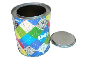 China Custom printing round sweet tin boxes wholesaler wholesale