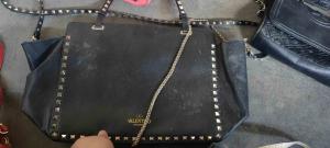 China Zipper Closure Cheap Second Hand Designer Tote Bags One Kilogram wholesale