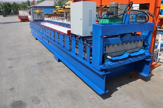 JCH Color Steel Roll Forming Machine 5.5KW H Shape Steel Welding