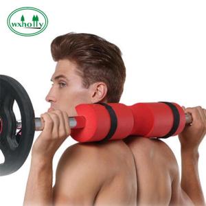 China Shoulder Weightlifting Non Slip NBR Thick Barbell Neck Pad wholesale