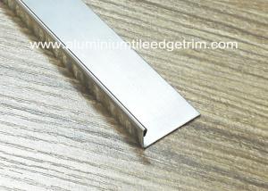 China L Shaped Stainless Steel Right Angle Trim / Corner Trim Provide Edge Protection wholesale