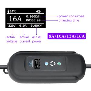 China 4G 2W Ev Charging 3 Pin Plug Electric Car Wall Charger Ethemet Communication wholesale