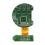 UL Green Soldermask 4 Layer ENIG Lead Free Flex Rigid PCB