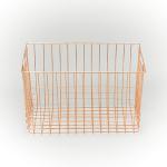 Gold Wire Line Metal Wardrobe Organizer Drawer Organizer Household Metal Basket