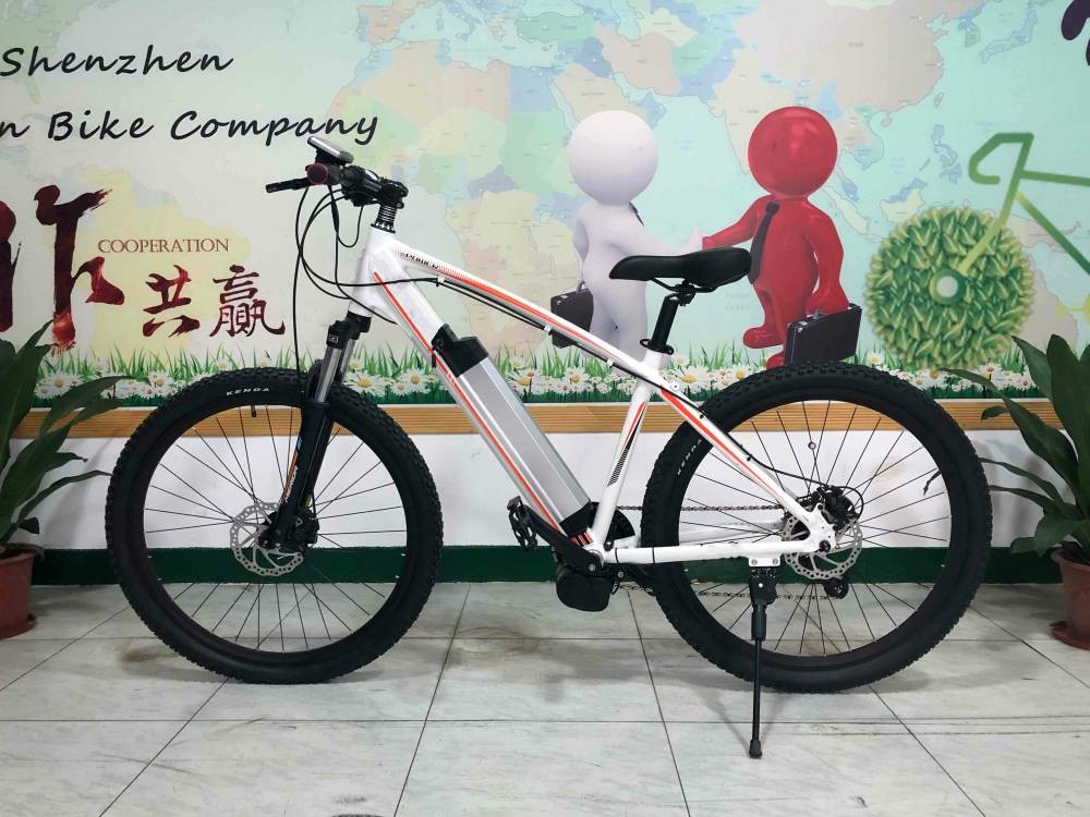 Ladies Mid Drive Ebike Long Range Bicycle 27.5" 29" Mtb 8fun Ebike 36v 300w 15Ah