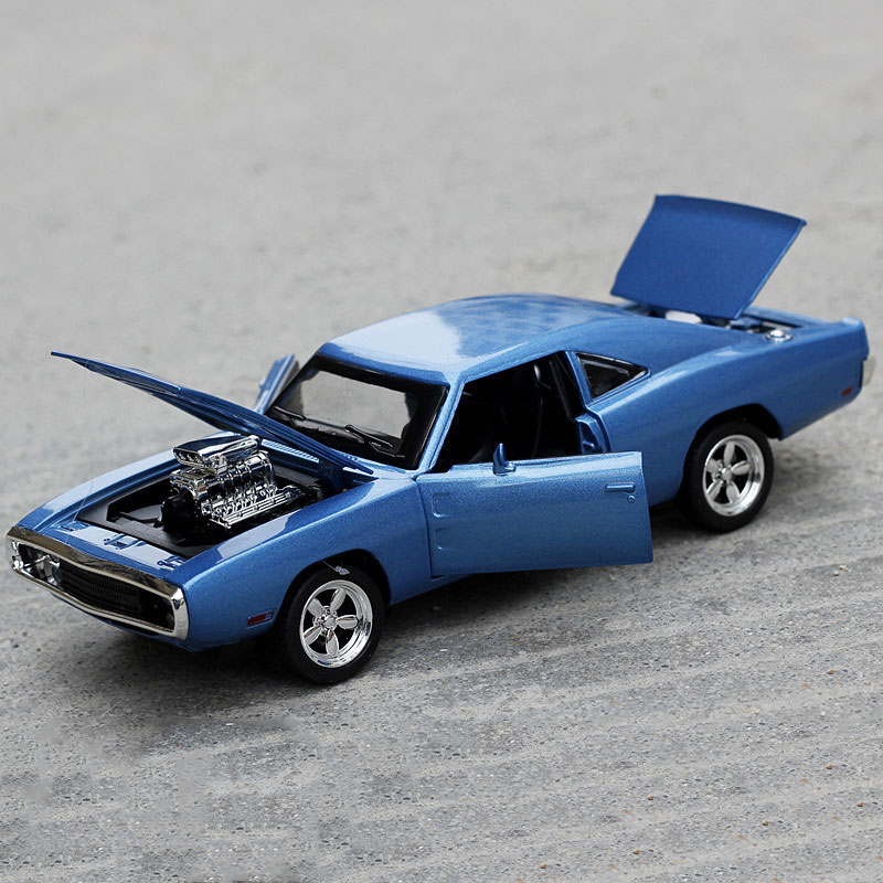 Simulation Alloy Toy Pull Back Vehicles Toys 1 32 Passionate Warhorse Muscle Car Model