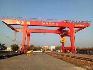 China ISO9001 Intelligent Double Girder Gantry Crane 20m/Min 12 Months Warranty wholesale