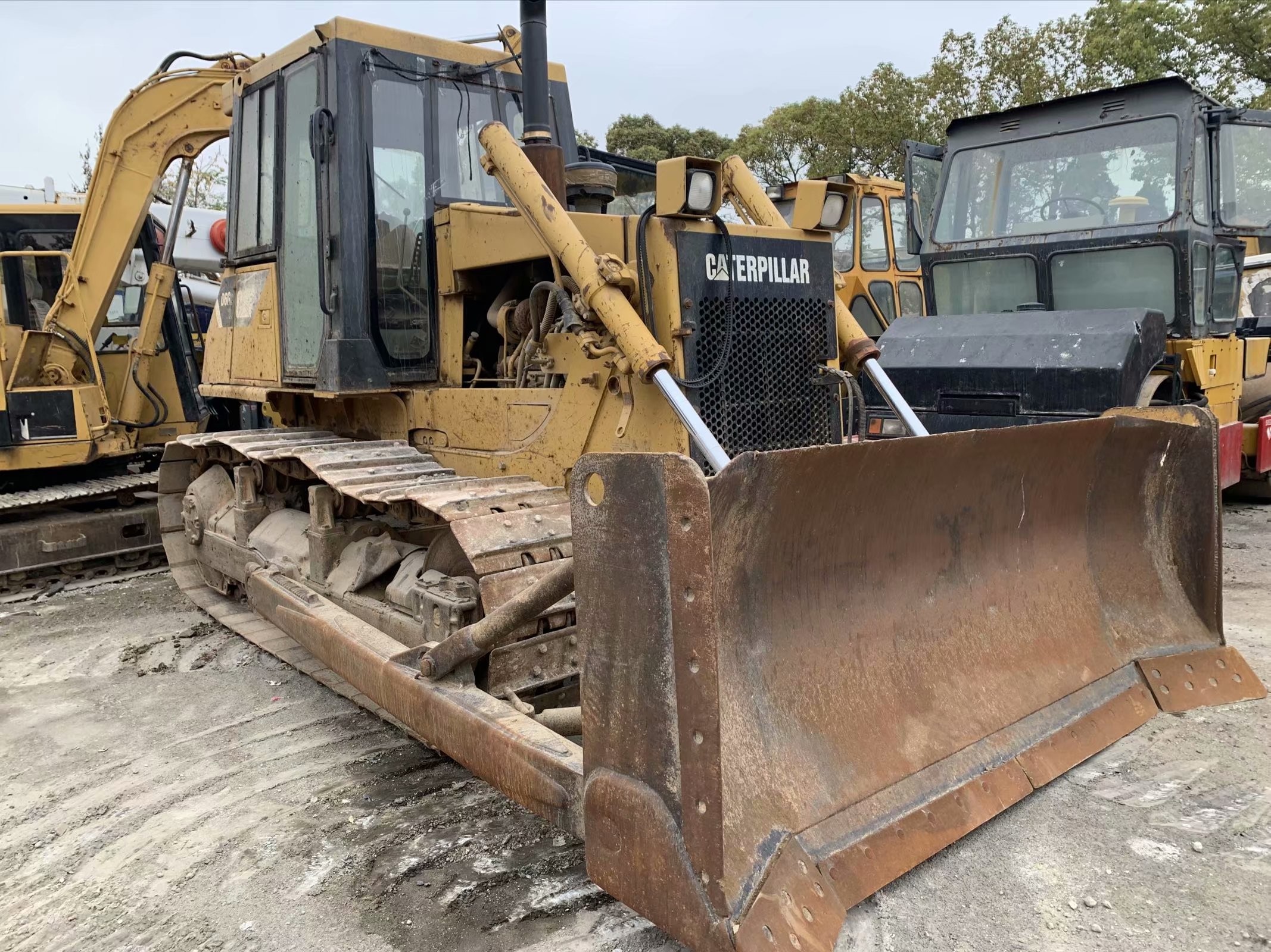 Caterpillar D6G2 XL Used Crawler Bulldozer 6 Way Blade Second Hand Bulldozer