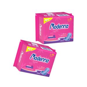 China Ultra Absorbent Protective Disposable Sanitary Napkins In White wholesale