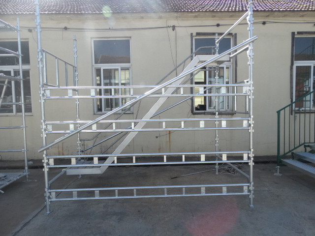Q235 Q345 Quick Fit Haki scaffolding for North Europ scaffolding company
