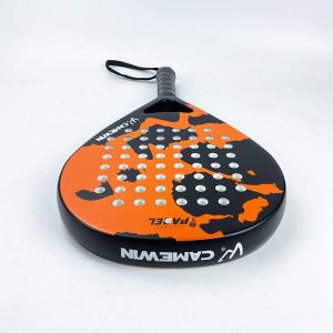 China 3K Carbon Beach Tennis Paddles Drop Shot Padel Carbon Racket Fitness Exercise wholesale