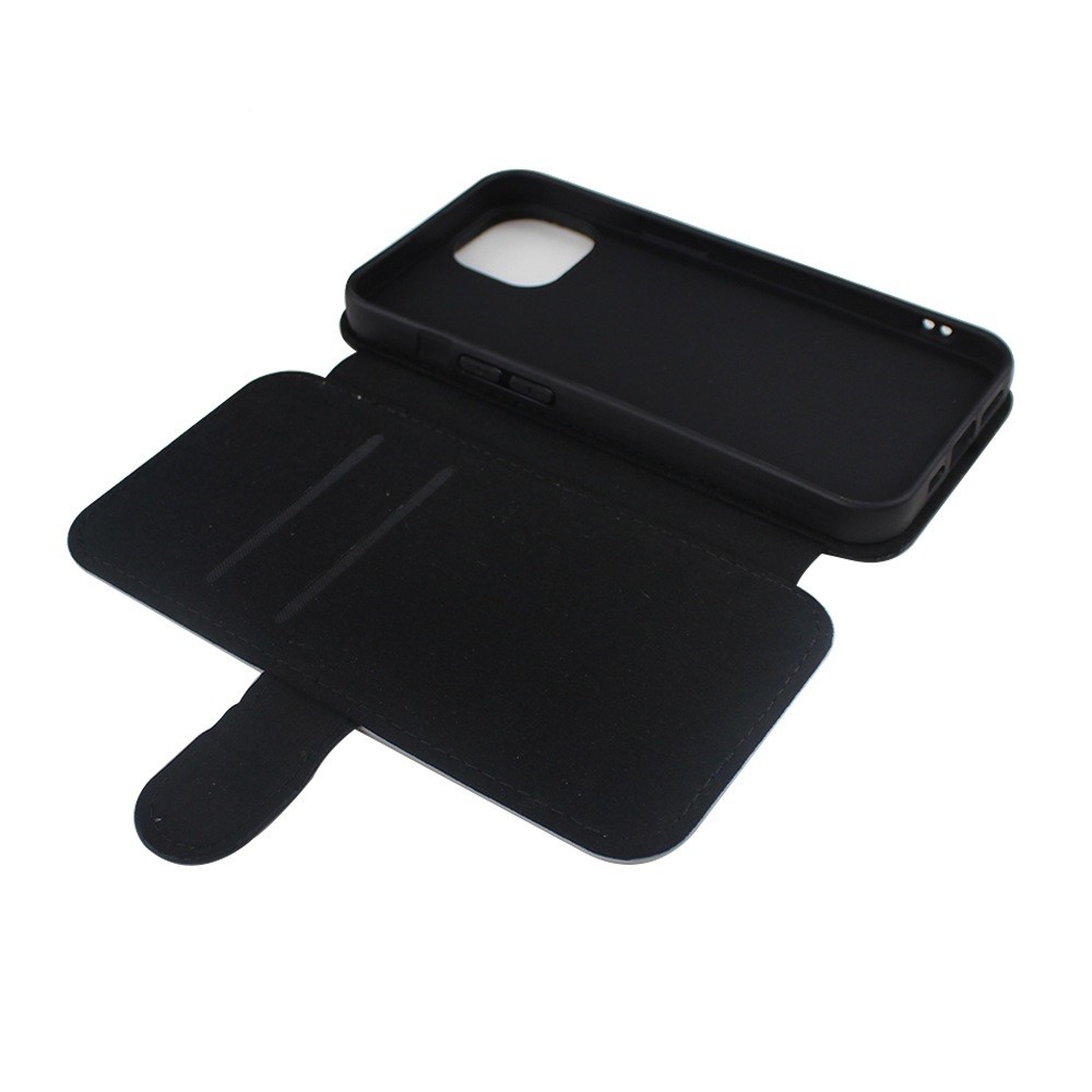 Shockproof Flip Leather TPU Sublimation Mobile Cases For IPhone 16 15 14 13 Pro Max Plus Fanshion Simple Flip Case