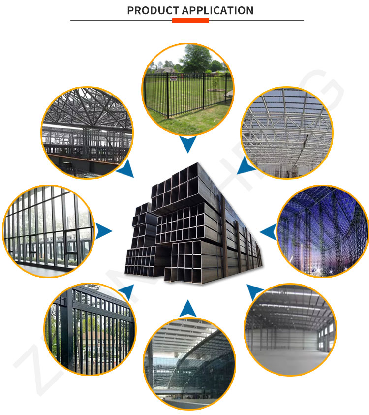 Chemical Fertilizer Pipe Perfect Processing Performance with 1.5 8.18 mm Thickness 12X12 2.5x2.5 Hot Dip Steel Square Tube