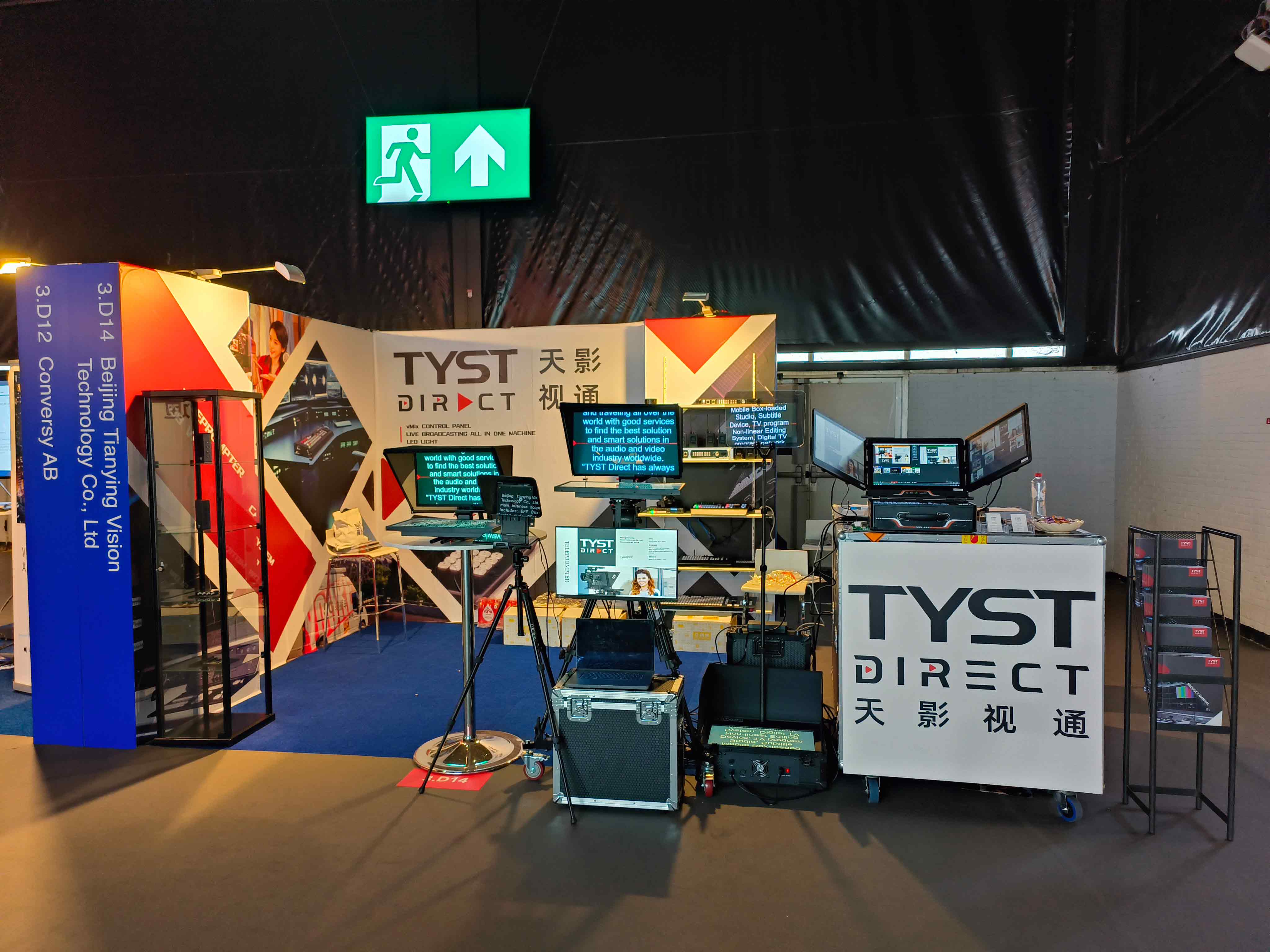 Customization OBV Outdoor Van for TV Station Broadcast Company Breaking News Broadcasting