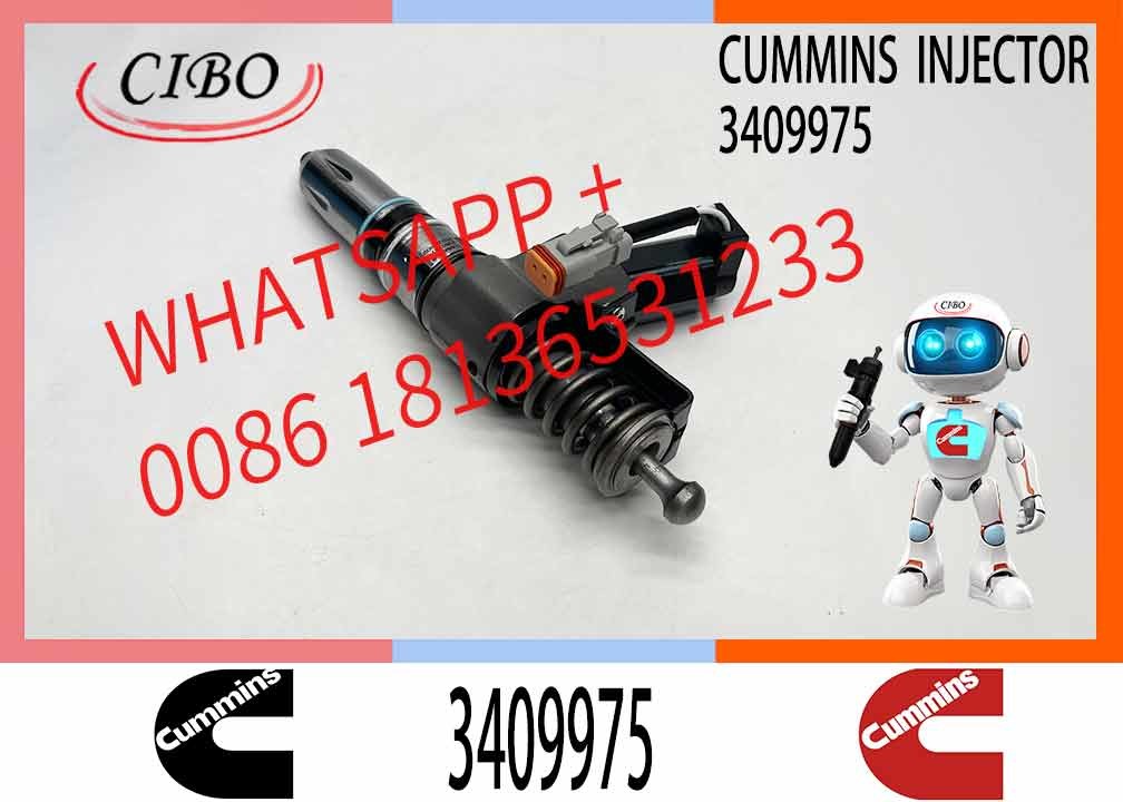 Engineering Machinery N14 Truck Engine System Accessories 3409975 Diesel Fuel Injector