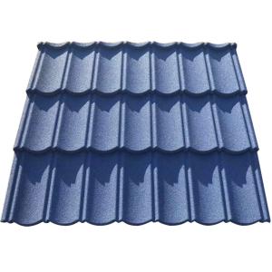 China 2.7kg/pcs Nutural Style Colorful Stone Coated Steel Shingles Roofing Sheet for Villa Building Material wholesale