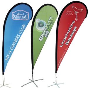 China Printed Outdoor Flying Advertising Banners Double Side wholesale