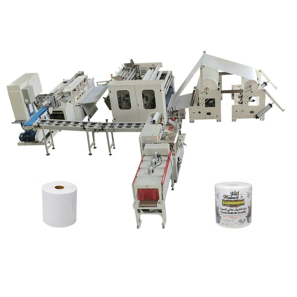 High Speed Automatic Glue Lamination Maxi Roll Paper Making Machine Production Line