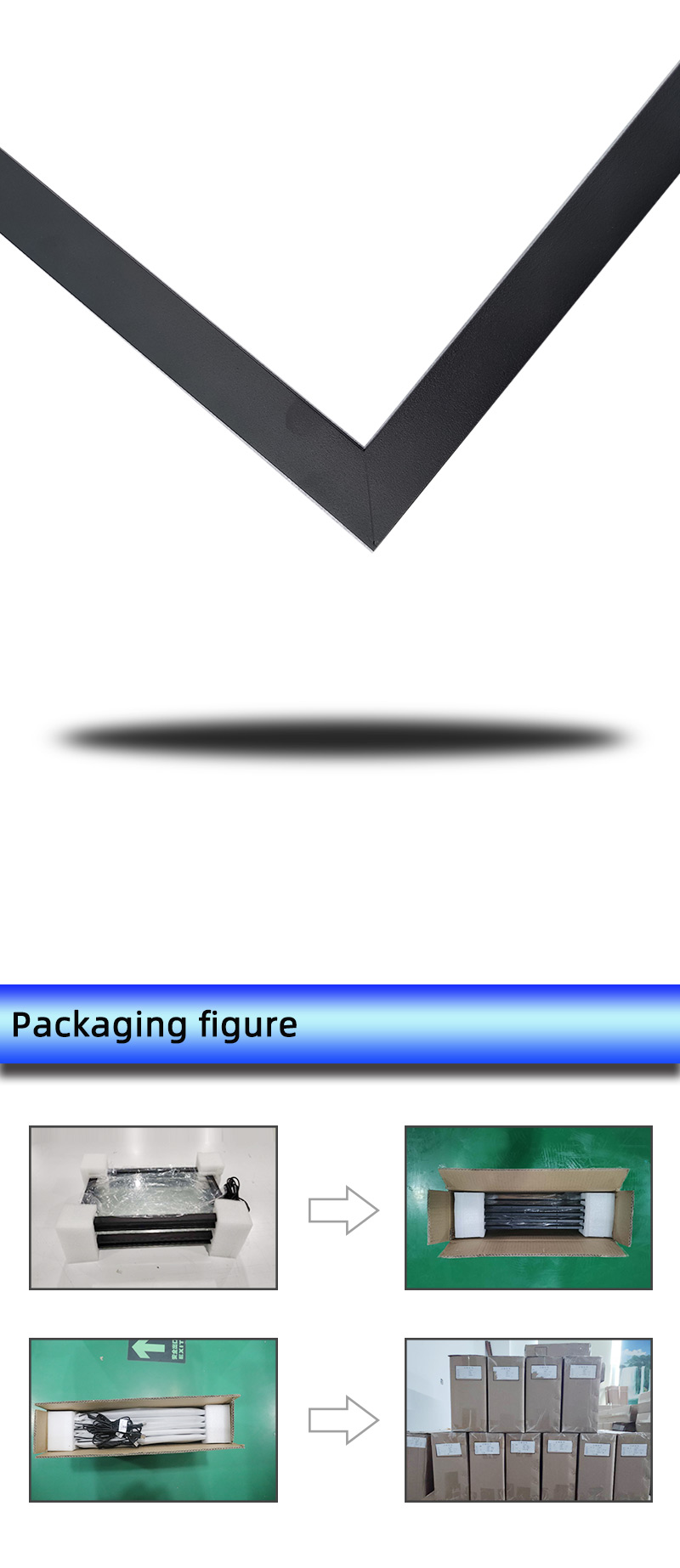 Metal Case IR Touch Screen Panel 23.6" 16:10 Open Frame Overlay Kit