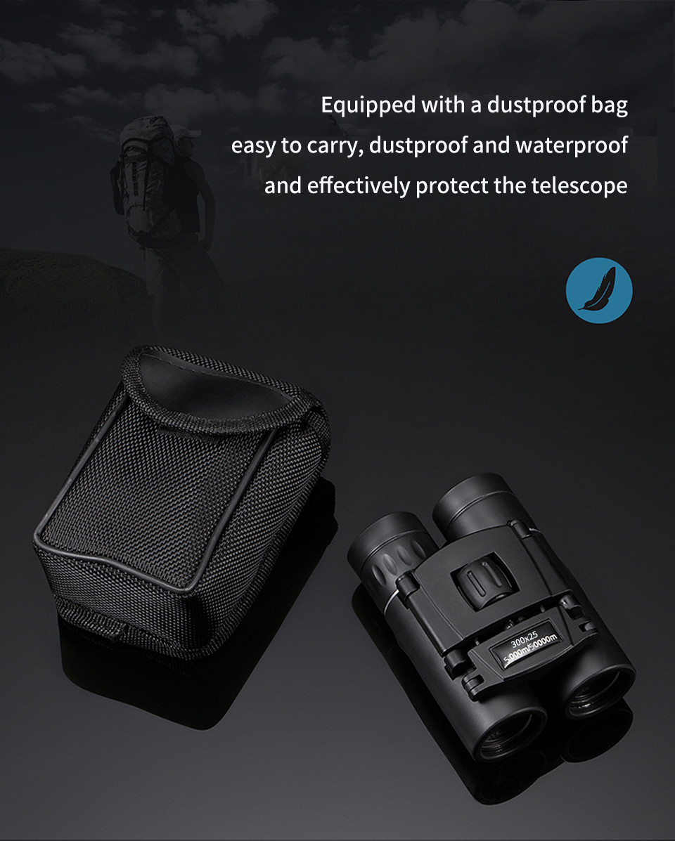 500X25 50000M Long Range Kids Binoculars Telescope Portable Zoom HD Low Light