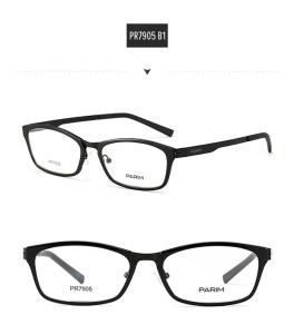 China Flexible Optical Parim Eyeglasses Frames Wayfarer Style High Strength wholesale
