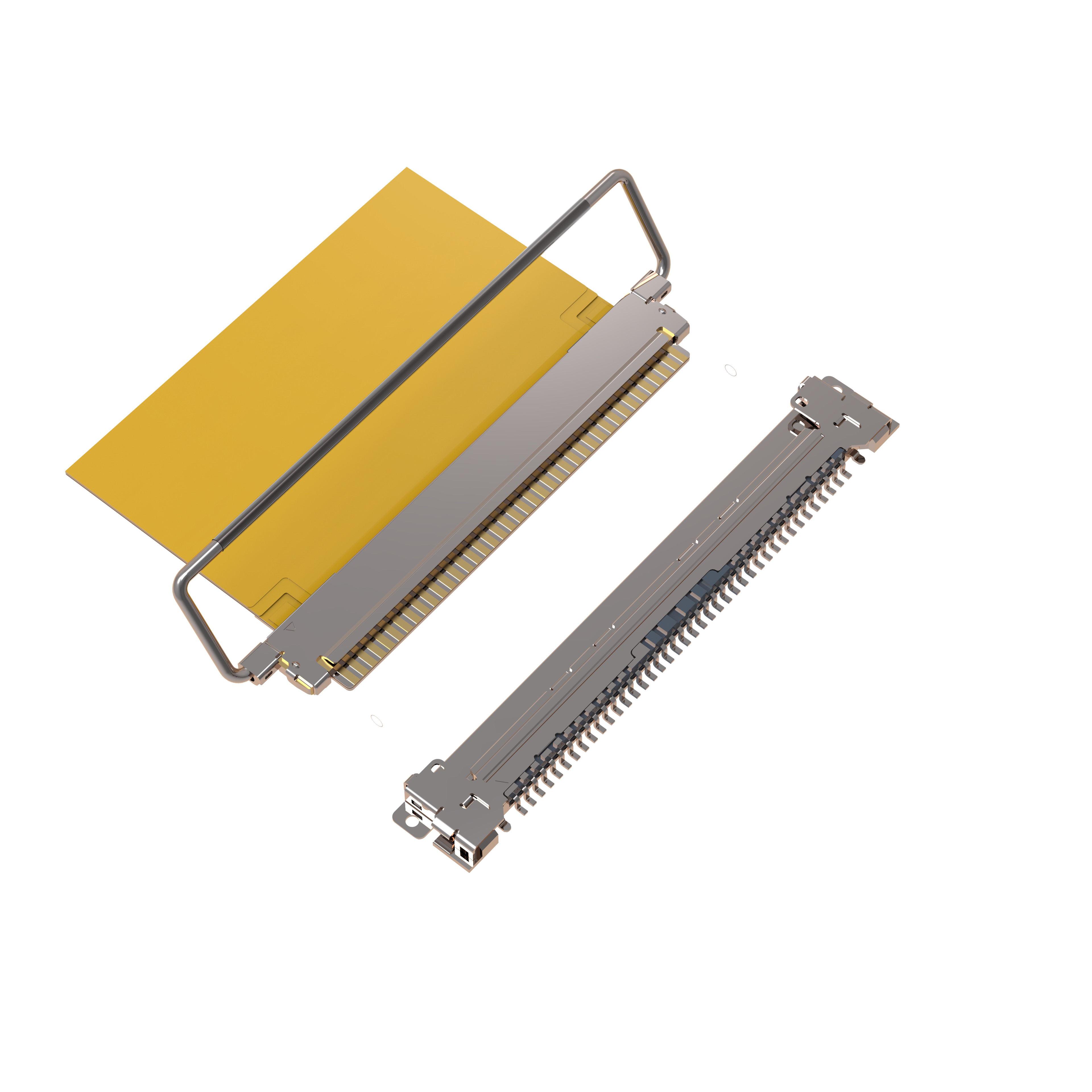 CABLINE-VSF 20645-040T-01 LVDS LCD Cable Shielded FPC / FFC 0.5mm Pitch Horizontal Mating Type FPC Plug Connector