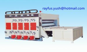China High Speed Flexo Printing Machine Semi Auto Chain Feeding Color Customized wholesale