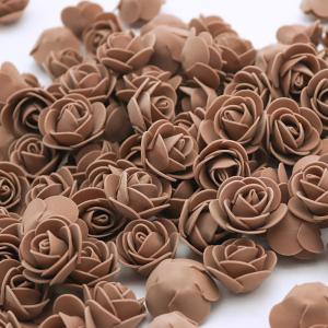 China Wholesale 6-7cm preserved flower dried roses natural stabilized rose wholesale